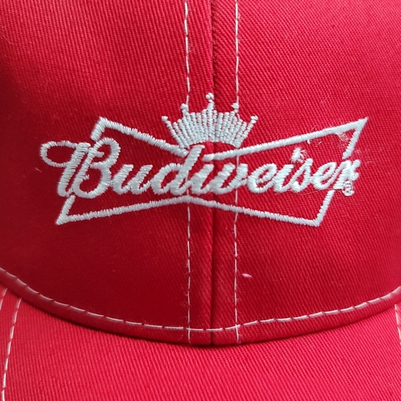 Budweiser Red Baseball Cap - Picture 7 of 7